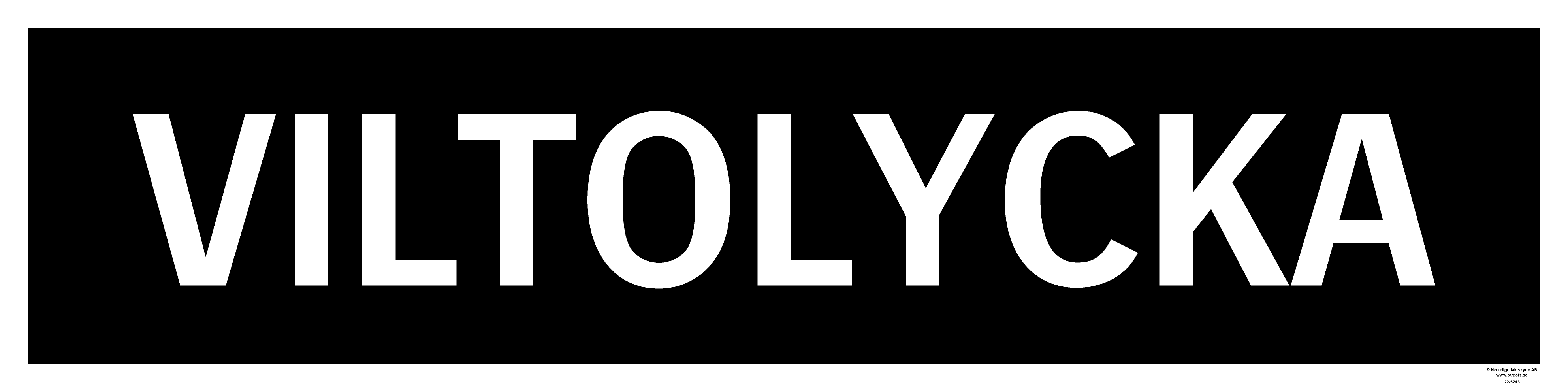 22-5423 Reflexbanderoll "Viltolycka"