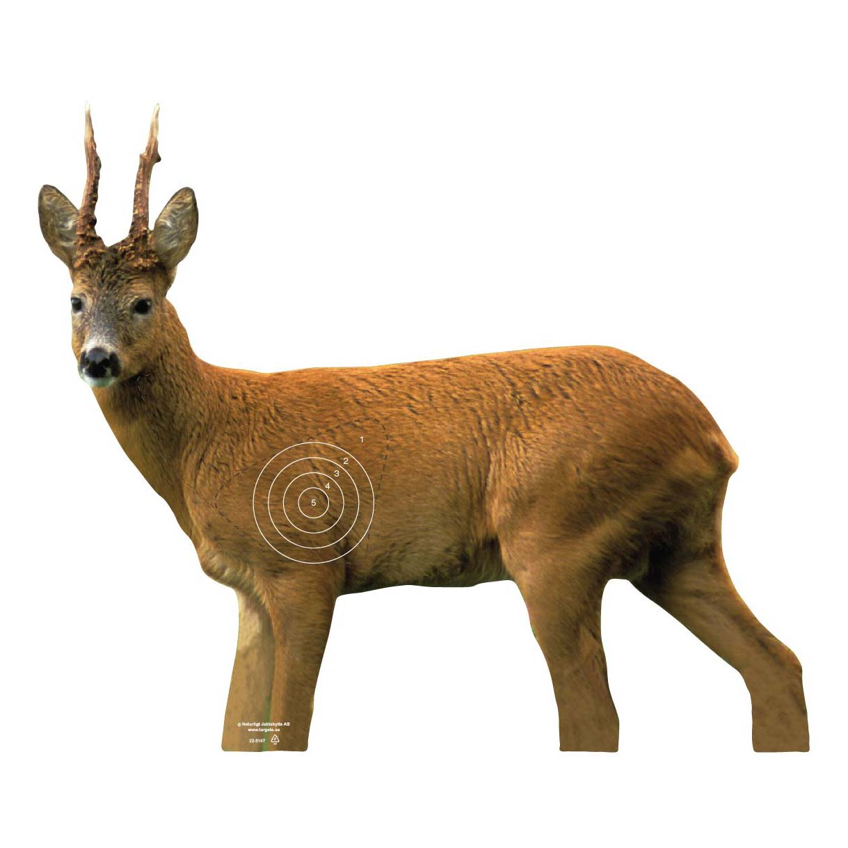 Skjutmål Bock vänster ringad